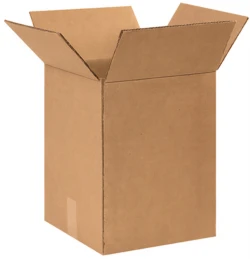 11 1/2" x 11 1/2" x 15 3/8" Double Wall Cardboard Boxes