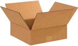 12" x 12" x 4" Flat Cardboard Boxes