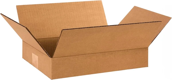 12 x 9 x 2 Corrugated Flat Boxes