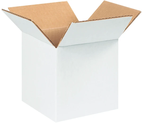12x12x12 white boxes