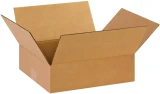 14 x 12 x 4 Corrugated Flat Boxes