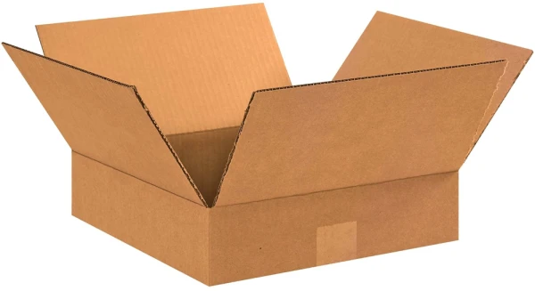 15 x 15 x 3 Corrugated Flat Boxes