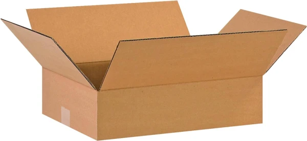 16 x 12 x 4 Corrugated Flat Boxes