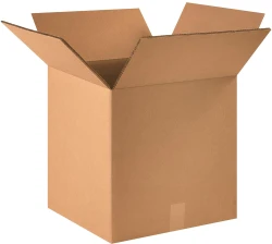 16" x 16" x 16" Heavy Duty Double Wall 275#/ECT-48 Cardboard Boxes