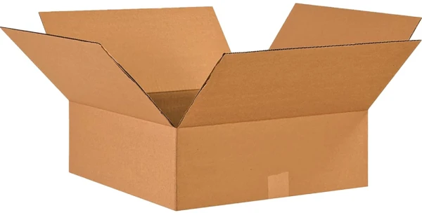 17 x 17 x 6 Corrugated Flat Boxes