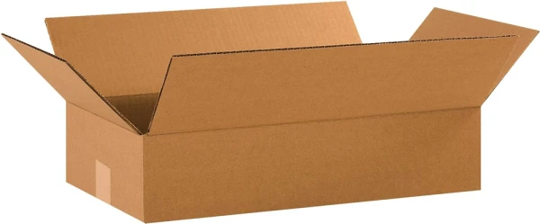 18 x 10 x 4 Corrugated Flat Boxes
