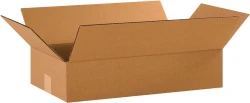 18" x 10" x 4" Flat Cardboard Boxes