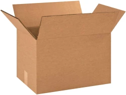 18" x 12" x 12" Heavy Duty Single Wall Cardboard Boxes 275#/ECT-44
