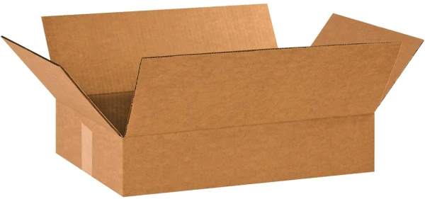 18 x 12 x 3 Corrugated Flat Boxes