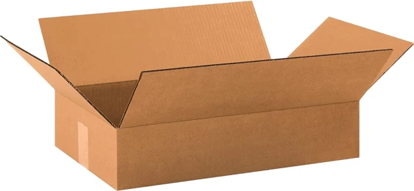 19 x 12 x 4 Corrugated Flat Boxes