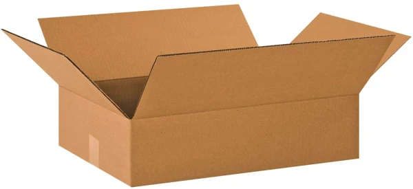 20 x 14 x 4 Corrugated Flat Boxes