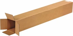4" x 4" x 28" Tall Cardboard Boxes