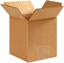4" x 4" x 6" Standard Cardboard Boxes