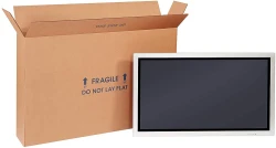 46" x 8" x 30" Flat-Panel TV Boxes