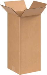 6 x 6 x 36 Corrugated Tall Boxes