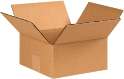 7" x 7" x 3" Flat Cardboard Boxes