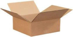 8" x 8" x 2" Flat Cardboard Boxes
