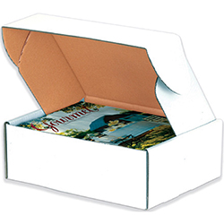 White Deluxe Literature Mailers