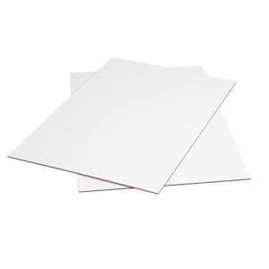 48" x 96" White Corrugated Sheets