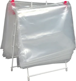10" x 8" Slide Seal Saddle Pack Deli Bags