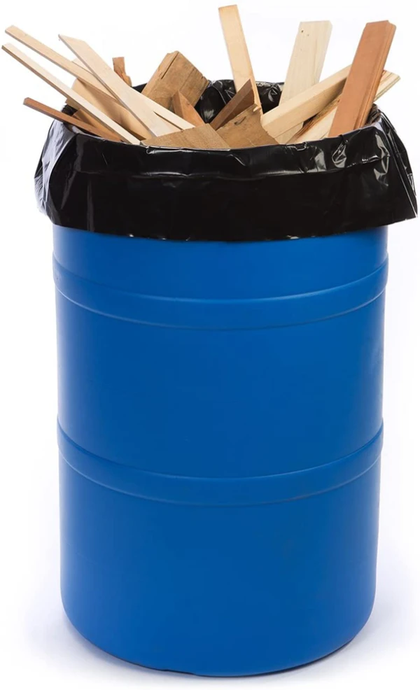 38 x 60 Black 3 Mil Case Packed 55-60 Gallon Drum Liners