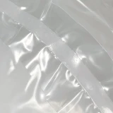 Bottom Seal of 5 Gallon Pail Round Bottom Liners - 4 Mil Clear Plastic 19 x 15