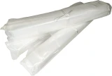 Rolled  55 Gallon Drum Round Bottom Liners - 8 Mil Clear Plastic 38 x 40