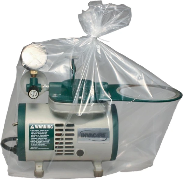 LDPE Equipment Cover on Roll Suction Machine Nebulizer IV Pump