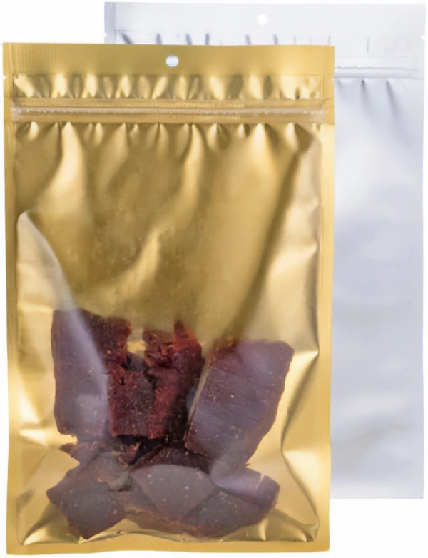 Gold 3 Side Seal Flat Pouch - 7x11