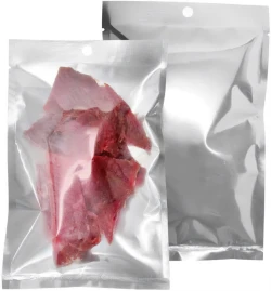 Silver 3 Side Seal Flat Pouch - 5" x 8"