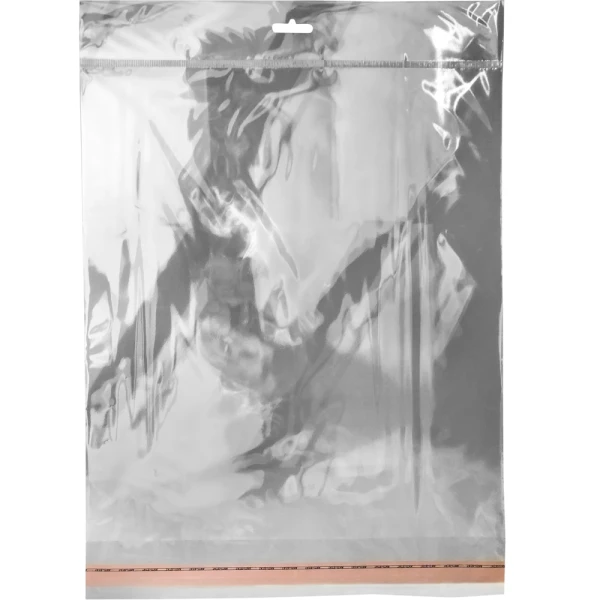3x4 Retail Header Bags with Resealable Tape