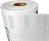 12x17 0.5 Mil 5-a-Day Produce Bags on Roll Perforation & Bottom Seal