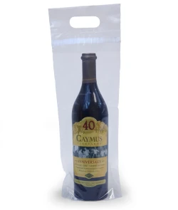Wine To Go Wine Bottle Bags Tamper-Proof 7" x 17" + 3"