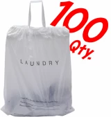 Disposable Drawstring Laundry Bag with Plastic Type for Hotel Amenities -  China Plastic Laundry Bag and Drawstring Laundry Bags price