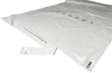 14 x 24 1.25 Mil Plastic Laundry Bags - Eco Friendly With Perforated Strip Being Removed