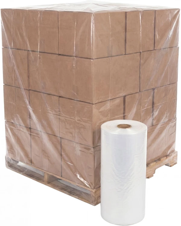 44x36x108 4mil Gusseted Poly Bags on Roll