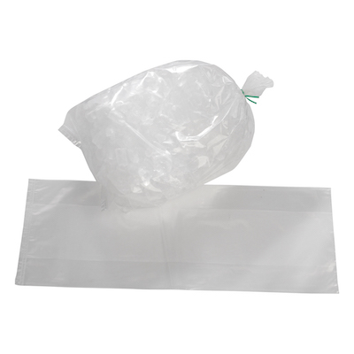 Perfect Stix Icebag10TT-50 Ice Bag with Twist Tie Enclosure, 10 lbs  (50/Pk), Clear
