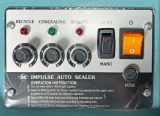 12 in. 5mm Automatic Double Impulse Sealer Control Panel