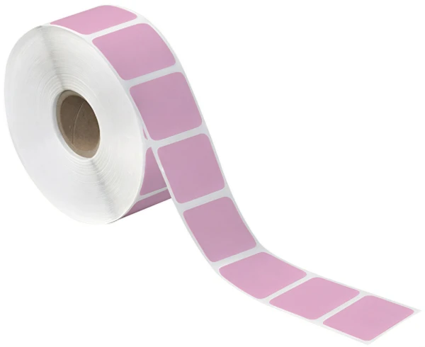 1.5x1 Pink Direct Thermal Labels