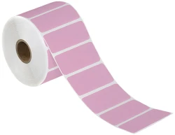3" x 1" Pink Direct Thermal Labels