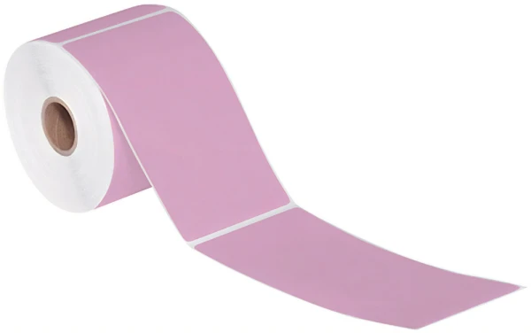 3x5 Pink Direct Thermal Labels