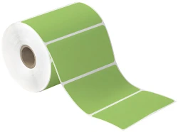 4" x 3" Green Direct Thermal Labels