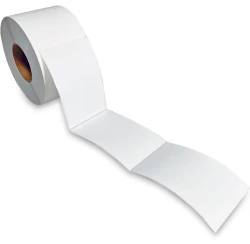 4" x 6" White Top Coated Direct Thermal Labels