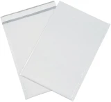 White 10.5x16 bubble lined poly mailers 25 Per Case