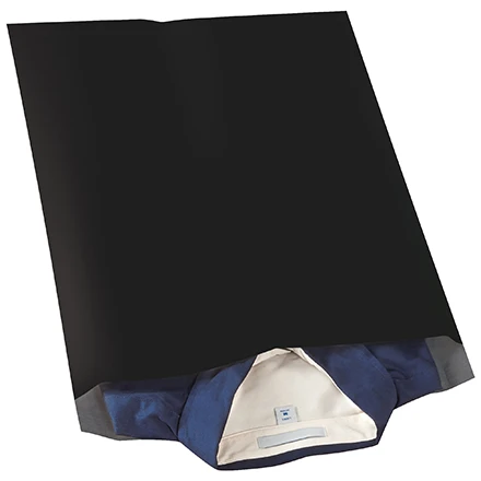 14 1/2 x 19 Black Poly Mailer Envelopes