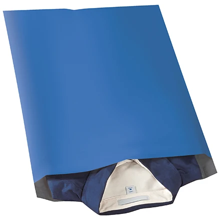 14 1/2 x 19 Blue Poly Mailer Envelopes