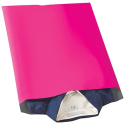 14 1/2" x 19" Pink Poly Mailers