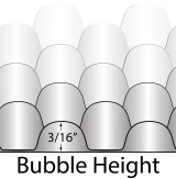 3/16 Bubble Poly Mailer Height