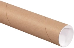 2" x 43" Kraft Round Cardboard Mailing Tubes