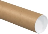 3x42 Heavy Duty Round Cardboard Mailing Tubes and End Caps